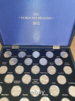 10 euros euro des régions 2012 Coffret collection complète 27 pièces