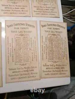 12 Chromo Galeries Rémoises Calendrier 1893 Reims Champagne Complet T B État