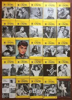 159 Magazines CAHIERS DU CINEMA n°1 à 159 Collection complète de 1951 à 1964