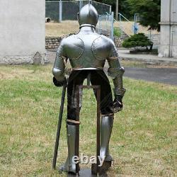 16GA Complet Suit De Armor, 16th Cen. Wearable Knight Armure Jeu Rôle XP22
