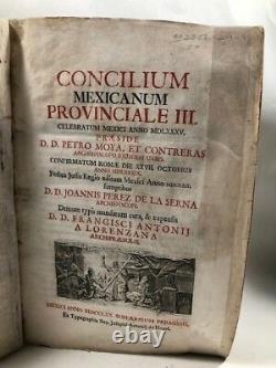 1769 Mexique, la plus complète collection de concilios