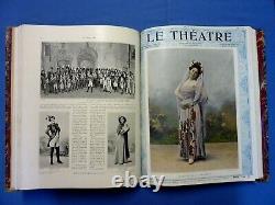 1898-1914 Collection Complète Reliée Le Thétre 17 Années 31 Volumes