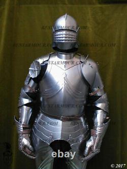 18GA Sca Jeu de Rôle Médiévale Armor Gothique Complet Suit Armor Knight