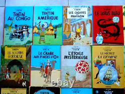 1956 / Rare Herge Collection Tintin Complete Sauf 1