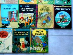 1956 / Rare Herge Collection Tintin Complete Sauf 1