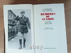 (344) Collection 21 Volumes des oeuvres complètes du général De Gaulle, 1971-72