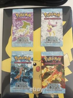 4 Boosters Vides Arrset Complet Ex Gardiens De Cristal