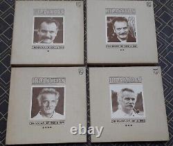4 Coffrets vinyls 33 tours de Georges Brassens (collection complète)
