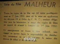 6 bobines film complet 35 mm EN CAS DE MALHEUR Brigitte Bardot Jean Gabin 1958