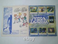 ALBUM PANINI COBRA COMPLET + Poster intérieur + Bon de commande Rare fr