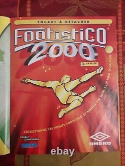 ALBUM PANINI FOOT 2000 (COMPLET 123) Championnat de France football 2000