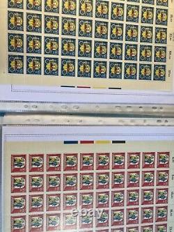ALLEMAGNE DDR Collection De Feuilles Complètes Entre n153 Et n455 Côté +3580