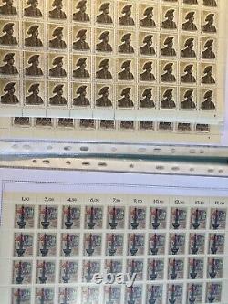 ALLEMAGNE DDR Collection De Feuilles Complètes Entre n153 Et n455 Côté +3580