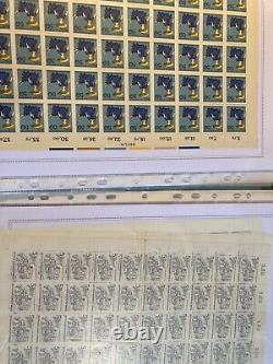 ALLEMAGNE DDR Collection De Feuilles Complètes Entre n153 Et n455 Côté +3580