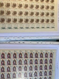 ALLEMAGNE DDR Collection De Feuilles Complètes Entre n153 Et n455 Côté +3580