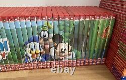 ALTAYA Collection Complète Intégrale LA MAISON DE MICKEY 50 DVD +Livres Classeur