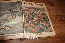 ANNEE complète 1901 PETIT JOURNAL 52 N°, + de 100 pages couleurs