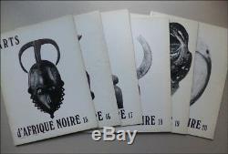 ARTS D'AFRIQUE NOIRE REVUE de RAOUL LEHUARD COLLECTION COMPLETE 132 NUMEROS
