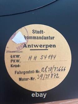 AUSWEIS STADTKOMMANDANT set complet