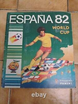 Album FOOTBALL PANINI COMPLET ESPANA 82 WORLD CUP Espagne 1982 Coupe du Monde