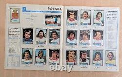 Album PANINI Argentina 78 complet Original No copy avec publicité originale