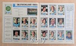 Album PANINI Argentina 78 complet Original No copy avec publicité originale
