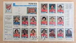 Album PANINI Argentina 78 complet Original No copy avec publicité originale
