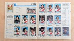 Album PANINI Argentina 78 complet Original No copy avec publicité originale