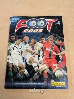 Album PANINI FOOTBALL 2005 complet original bon de commande