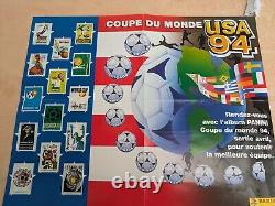 Album PANINI FOOTBALL 94 complet original avec poster