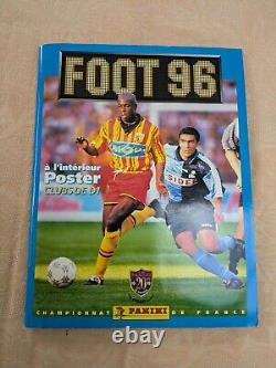 Album PANINI FOOTBALL 96 complet original avec poster et bon de commande