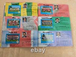 Album PANINI FOOTBALL 96 complet original avec poster et bon de commande