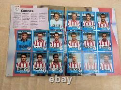 Album PANINI FOOTBALL 96 complet original avec poster et bon de commande