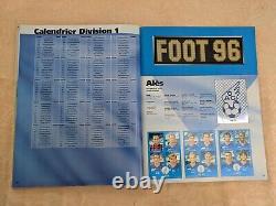 Album PANINI FOOTBALL 96 complet original avec poster et bon de commande