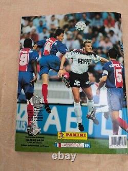 Album PANINI FOOTBALL 96 complet original avec poster et bon de commande