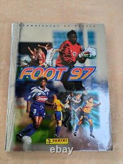 Album PANINI FOOTBALL 97 complet original avec bon de commande