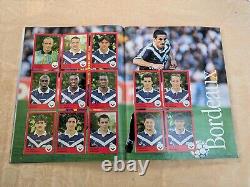 Album PANINI FOOTBALL 97 complet original avec bon de commande