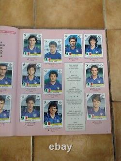 Album PANINI WORLD CUP ITALIA 90 1990 COMPLET LUXE BON COMMANDE VIERGE SS SCORE