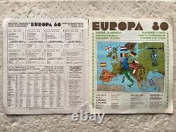 Album Panini Europa 80 original complet