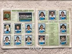 Album Panini Europa 80 original complet