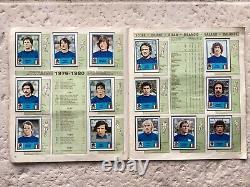 Album Panini Europa 80 original complet