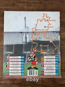 Album Panini Football 1988 EURO 88 GERMANY Complet/full NICE CONDITIONS