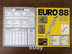 Album Panini Football 1988 EURO 88 GERMANY Complet/full NICE CONDITIONS