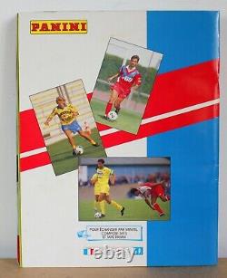 Album Panini Football 1990 Division 1 et 2 COMPLET