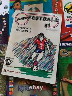 Album Panini Football 81 Complet Bon De Commande Présent Très Bon État