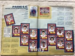 Album Panini Football 87 en images France Division 1 et 2 complet