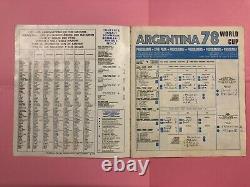 Album Panini Football Argentina 78 1978 Complet Fifa World Cup Tres Bon Etat