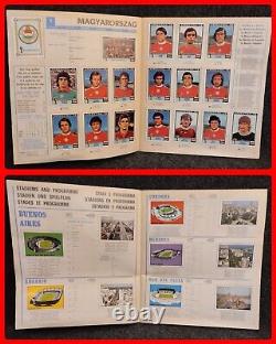 Album Panini Football World Cup Argentina 78, Original et Complet