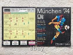 Album Panini Munchen 74 Complet