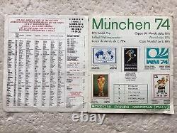 Album Panini Munchen 74 Complet